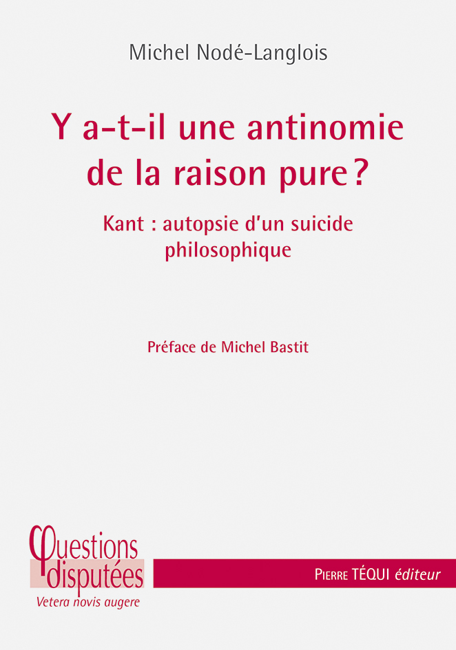 Y a-t-il une antinomie de la raison pure ?