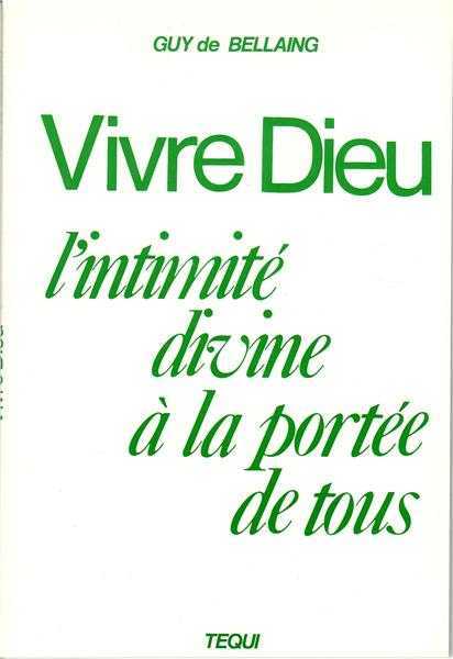 Vivre Dieu