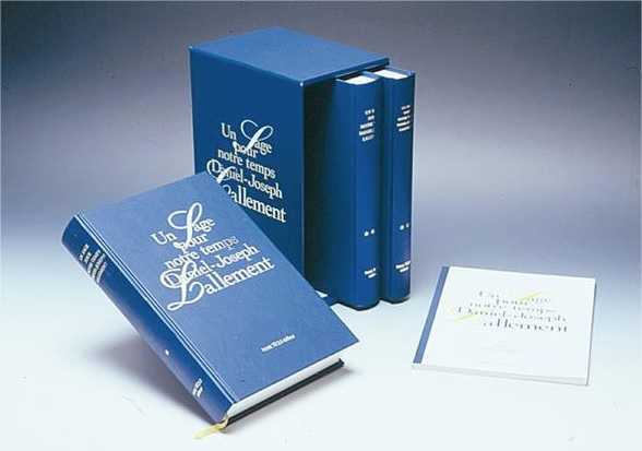 Un sage pour notre temps (coffret 3 volumes) - Chanoine Lallement