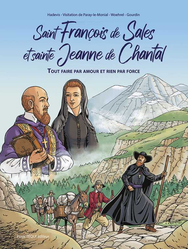 Saint François de Sales et sainte Jeanne de Chantal (BD)