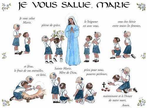 Poster Je vous salue Marie