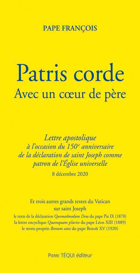 Patris corde - Avec un cœur de père