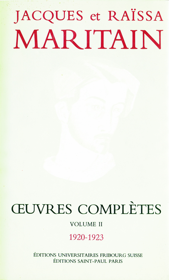 Œuvres complètes de Jacques et Raïssa Maritain - Volume II