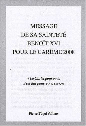 Message Carême 2008