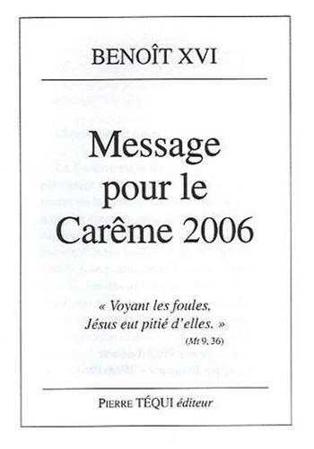 Message Carême 2006