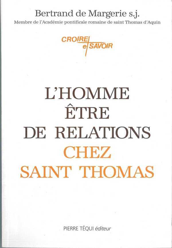 L'homme, être de relations chez saint Thomas