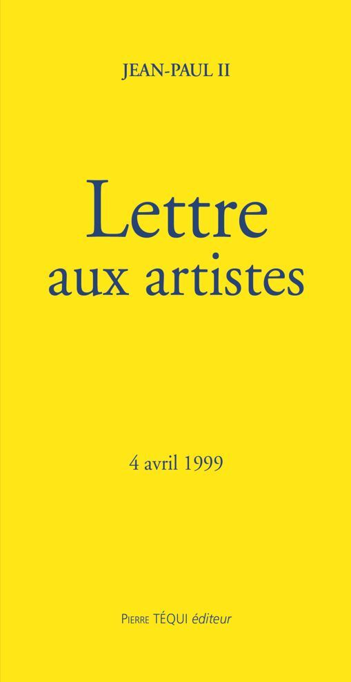 LETTRE AUX ARTISTES