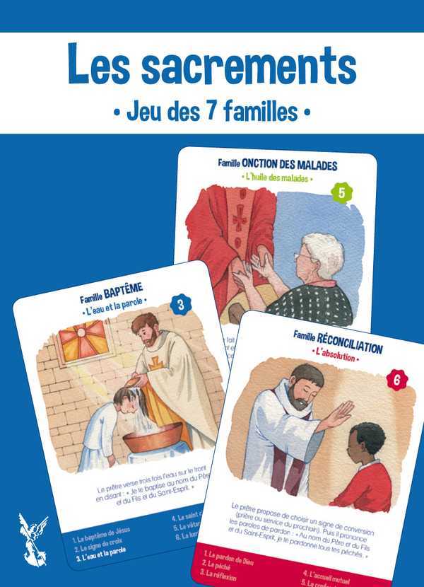 Les sacrements - Jeu des 7 familles