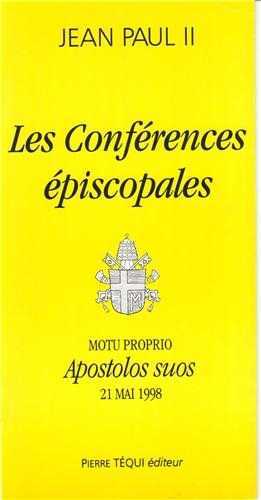 Les conférences épiscopales - Apostolos suos