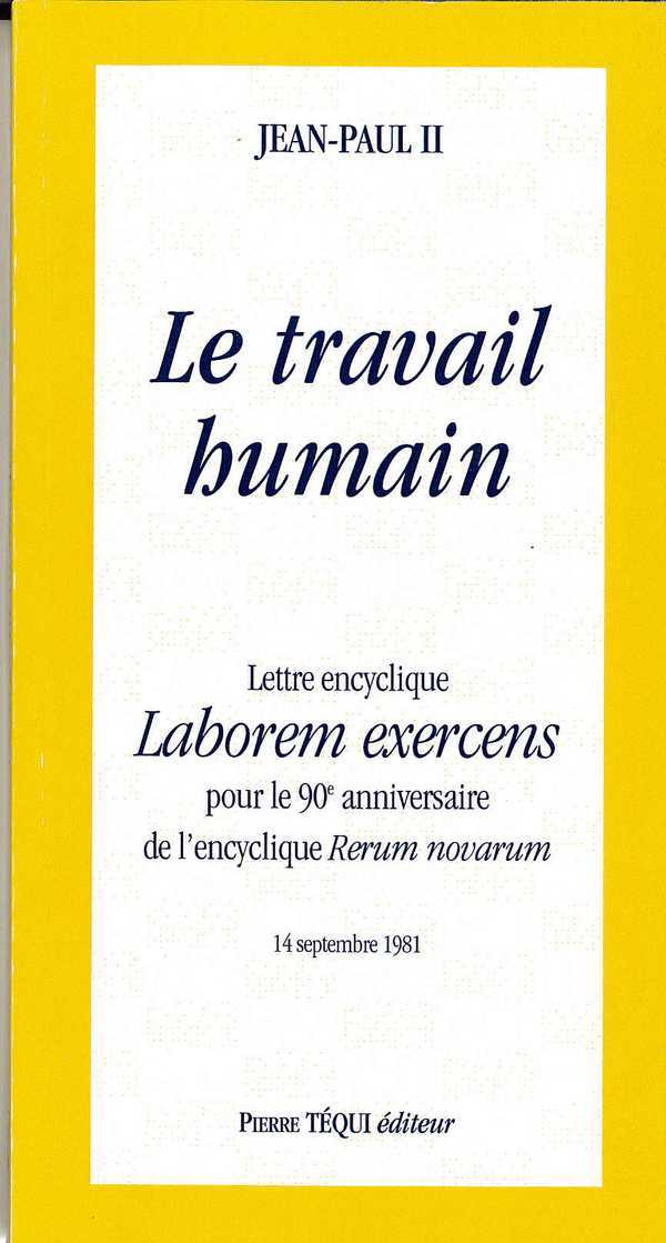 Le travail humain