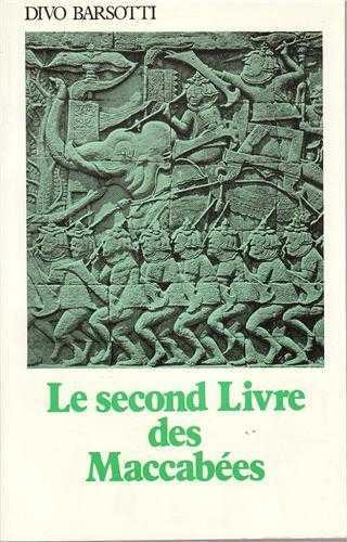 Le second livre des Maccabées