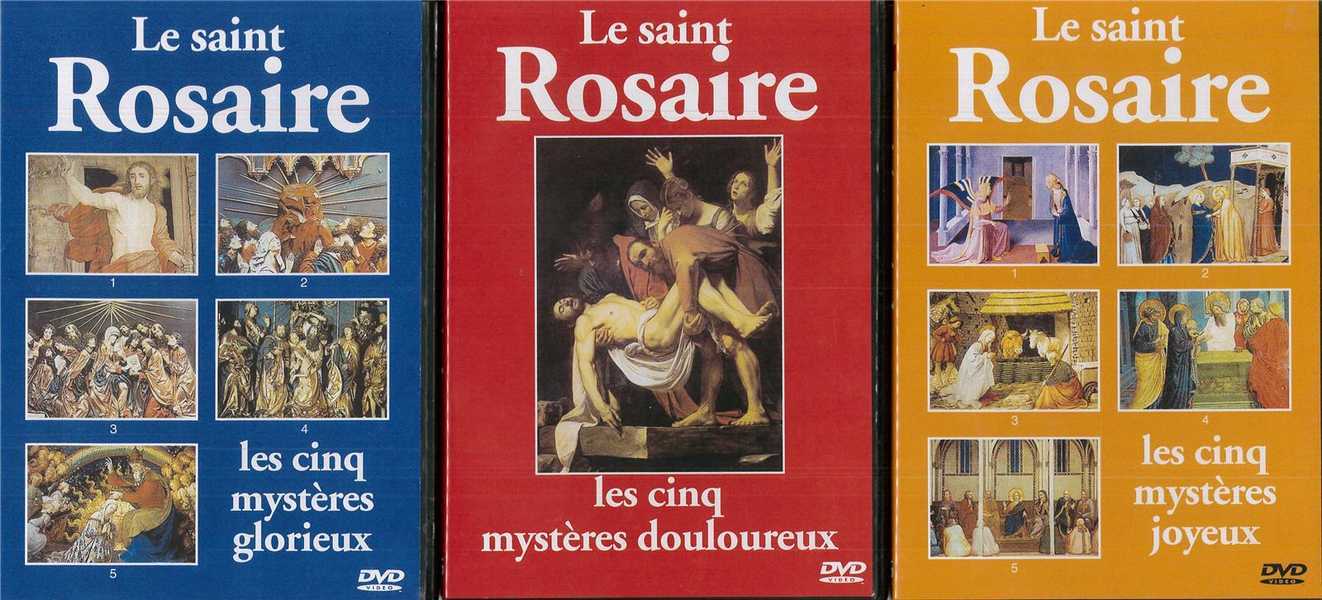 Le saint Rosaire (Lot de 3 DVD)