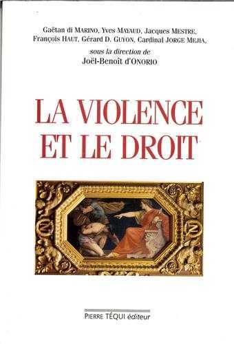 La violence et le droit