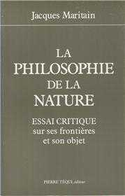 La philosophie de la nature