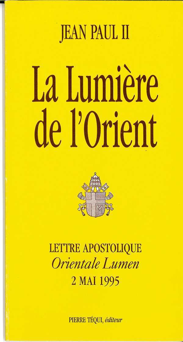 La lumière de l'Orient