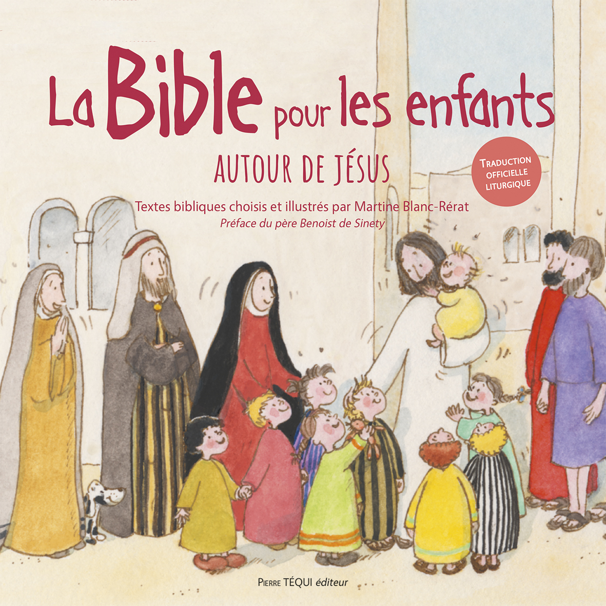 LA BIBLE POUR LES ENFANTS (JAQUETTE ROUGE)