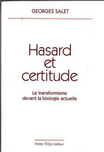 Hasard et certitude