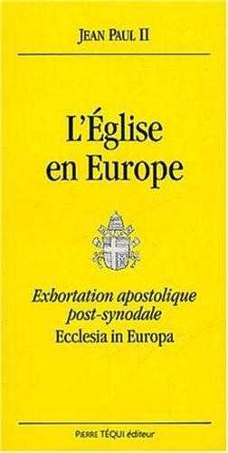 Ecclesia in Europa - L'Église en Europe