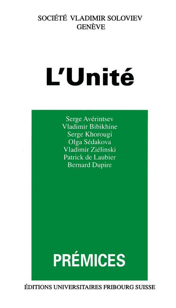 L'unité (Prémices 14)