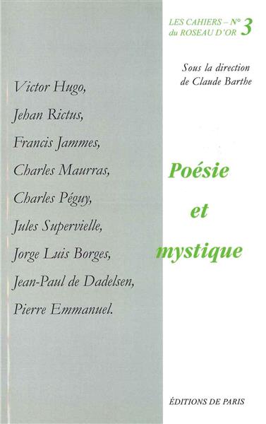 Poésie et mystique