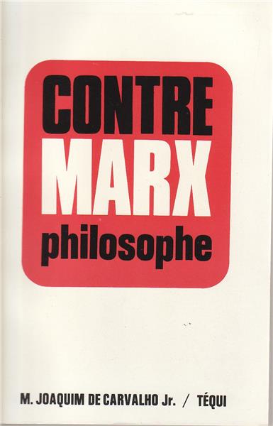 Contre Marx philosophe