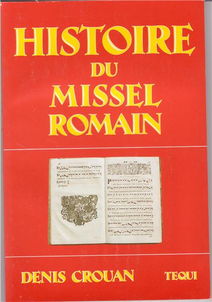 Histoire du missel romain