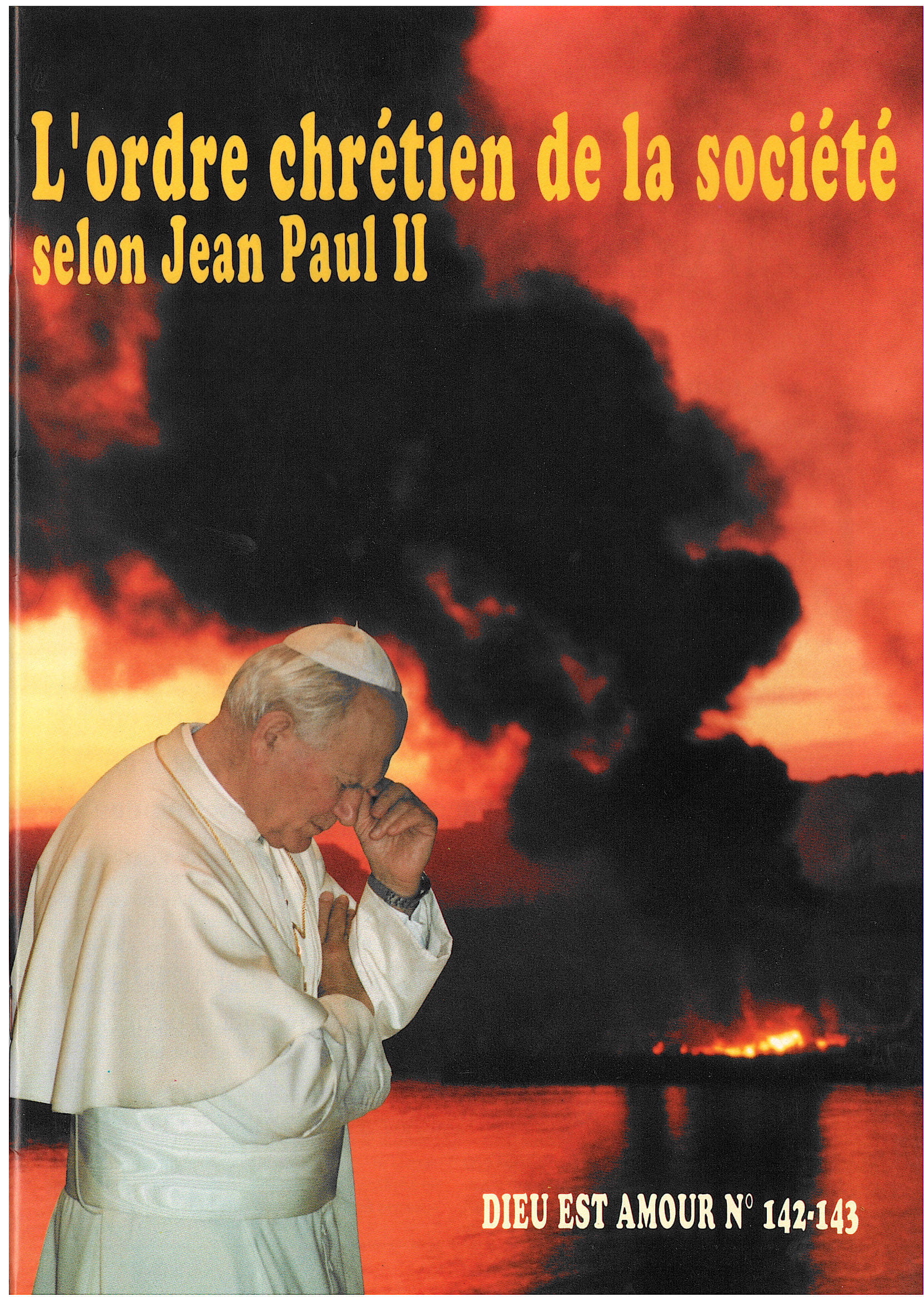 DEA 142-143 - L'ordre chrétien de la société selon Jean-Paul II