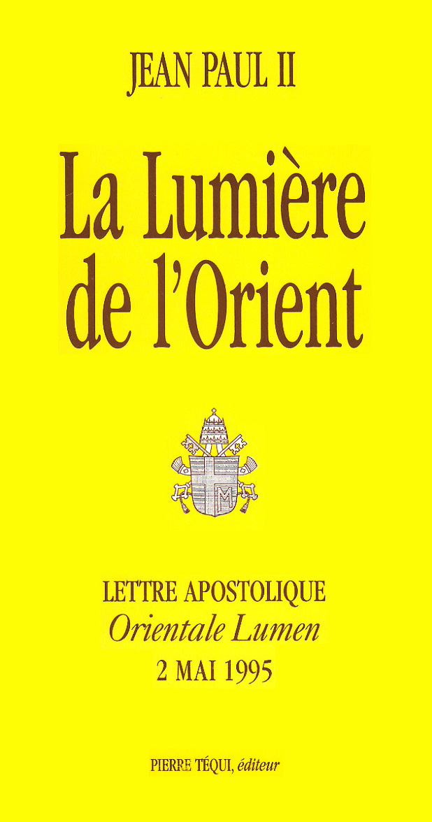 La lumière de l'Orient