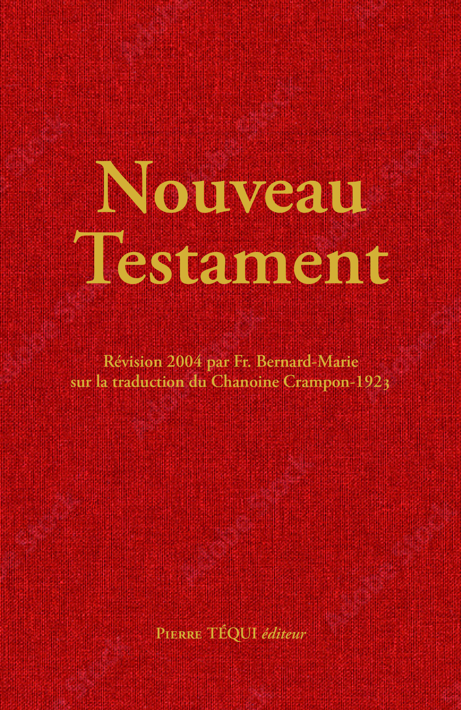 Nouveau Testament (Crampon)