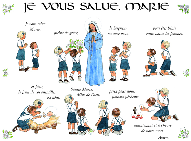 Poster Je vous salue Marie