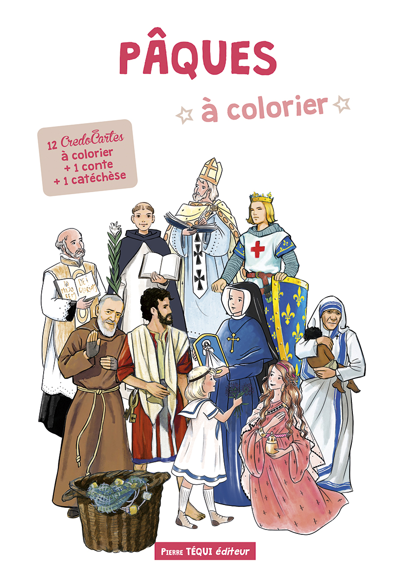 PÂQUES À COLORIER